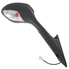 ADAPTABLE REAR-VIEW MIRROR APRILIA 850 SRV 2012> RIGHT BLACK WITH INDICATOR (CE APPROVED) -VICMA
