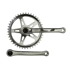 CITY CRANKSET P2R MANIVELLES STEEL 170 mm CHAINRING 42D. CHAIN 2.38 (3/32")