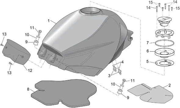 Réservoir essence