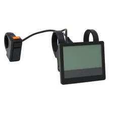 DISPLAY E-BIKE LEADER FOX DS102 (6 PINS CONNECTIQUE BLACK) FOR MOTORISATION BAFANG