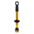 TUBELESS VALVE PRESTA NEWTON COLORI OR 47 mm 4 HOLES FOR DIFFUSION PREVENTIF (SOLD INDIVIDUALLY) - SUPPLIED WITH REMOVAL TOOL VALVE CORE