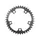 ROAD CHAINRING 5-BOLT DIA. 110 STRONGLIGHT 39T INNER BLACK ALUMINIUM 5083 TYPE SHIMANO 9/10-SPEED