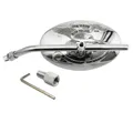 REAR-VIEW MIRROR MOTORCYCLE VICMA CUSTOM REVERSIBLE M10/125 METAL CHROME **