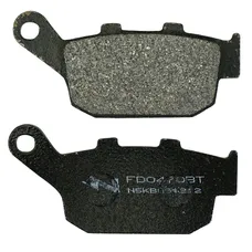 PLAQUETTE DE FREIN NEWFREN POUR HONDA 500 CB F 2013> AR, CMX REBEL 2017> AR, 650 CBR R 2019> AR / KAWASAKI 900 Z 2017> AR / SUZUKI 650 SFV GLADIUS 2009>2016 AR (FD0470BT) (TOURING ORGANIQUE)