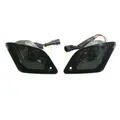 CLIGNOTANT SCOOT ADAPTABLE PIAGGIO 125 GTS AR FUME A LEDS ORANGE (PAIRE) (HOMOLOGUE CE) -REPLAY