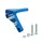 BUTEE BIELLETTE EMBRAYAGE 50 A BOITE MOST POUR MINARELLI 50 AM6/MBK 50 X-POWER/YAMAHA 50 TZR/PEUGEOT 50 XPS/RIEJU 50 RS1/APRILIA 50 RS LIGHTY ALU BLEU