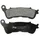 PLAQUETTE DE FREIN NEWFREN POUR SUZUKI 125 BURGMAN 2007>2013 AV, 200 BURGMAN 2007>2013 AV / HONDA 300 FORZA 2012> AV, 125 SH 2009>2012 AV (FD0400BE) (ELITE ORGANIQUE)