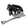 DERAILLEUR MTB FRONT SUNRACE M50 TO CLAMP BAS 34,9 FOR 42X32X22 TIRAGE HAUT/BAS (WITH CLAMP ADAPTER 31.8 AND 28.6)