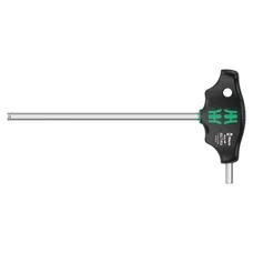 CLE ALLEN/6 PANS MANCHE EN T WERA 454 HEX PLUS 7x200mm NOIR/VERT (VENDU A L'UNITE) -MARQUE ALLEMANDE POUR LES ATELIERS