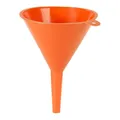 ENTONNOIR PRESSOL EN POLYETHYLENE ORANGE DIAMETRE 100mm (VENDU A L'UNITE)
