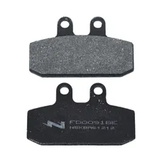 PLAQUETTE DE FREIN NEWFREN POUR APRILIA 125-150-200-250-300-400-500 SCARABEO AV / DERBI 125-250-300 RAMBLA AV / MALAGUTI 500 SPIDERMAX AV (FD0091BE) (ELITE ORGANIQUE)