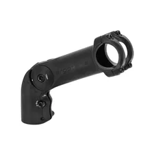 POTENCE VTT /URBAIN/TREKKING ERGOTEC REGLABLE OCTOPUS XL REHAUSSE ALU NOIR 31,8 L 115mm POUR FOURCHE 1"1/8 (HOMOLOGUE NIVEAU 5)
