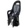 PORTE BEBE/SIEGE ENFANT ARRIERE POLISPORT A FIXER SUR PORTE BAGAGE FIXATION AVS+ GROOVY NOIR COUSSIN GRIS (9 A 22Kgs) HOMOLOGUE EN 14344