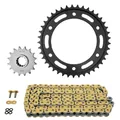 KIT CHAINE ADAPTABLE HONDA 600 CBR RR 2007>2019, CBR RA C ABS 2015>2019 525 16x41 (DIAM COURONNE 134/160/10.25) (DEMULTIPLICATION ORIGINE) -AFAM