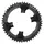 ROAD CHAINRING 4-BOLT DIA. 110 FOR SHIMANO ULTEGRA 6800 STRONGLIGHT 50T OUTER BLACK CT2 11-SPEED