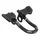 AERO BAR EXTENSION CONTROLTECH IN U CONTRE LA MONTRE/TRI 31,8 ALUMINIUM BLACK MATTE WITH REPOSE BRAS 407 g