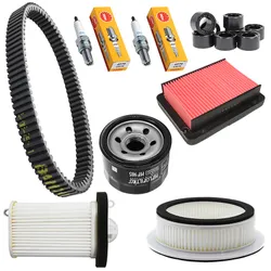 KIT ENTRETIEN MAXISCOOTER ADAPTABLE YAMAHA 500 TMAX 2008>2011 (PACK 8 PIECES) -SELECTION P2R PREMIUM