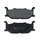 PLAQUETTE DE FREIN NEWFREN POUR YAMAHA 500 TMAX 2001>2003 AV, 900 XJ S DIVERSION 1995>2003 AV, 1300 STRYKER 2011> AV, 950 XV BOLT 2014> AV (L 102.5mm - H 41mm - P 10mm) (FD0183BE) (ELITE ORGANIQUE)