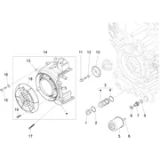 Couvercle volant magnetique - Filtre à huile