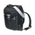 BAG REAR SAC TO DOS BICYCLE SIDE BASIL MILES DAYPACK RIGHT/LEFT SYSTEM MOUNTING KIT HOOK-ON WATERPROOF 17L BLACK LISERET YELLOW FLUORESCENT (BANDOULIERE + SAC TO DOS) (31X17X44CM)