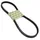 COURROIE CYCLO ADAPTABLE MBK/MOTOBECANE 50 CADY (762 x 13,5) -SELECTION P2R