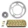 KIT CHAINE ADAPTABLE HONDA 900 CB F HORNET 2002>2007 530 16x43 (DIAM COURONNE 112/138/12.25) (DEMULTIPLICATION ORIGINE) -AFAM