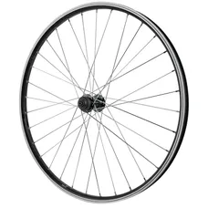 MTB WHEEL BRAKE SHOE LOCKING 26" M670 COMBO PLUS FRONT CENTERLOCK BLACK REINFORCED HUB SHIMANO QC300 SPECIAL LOUEUR (RIM DOUBLE WALL WITH OEILLETS-RAYONNAGE STAINLESS STEEL) RIM 21C 32 SPOKES