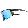 CYCLING GLASSES ADULT GIST NOVA MONTURE BLACK VERRE BLUE POLYCARBONATE (PROTECTOR 100% CONTRE UVA, UVB, UVC AND LUMIERE BLEUE) COMPATIBLE CLIP VERRES CORRECTEURS REF 225388