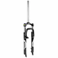 MTB FORK 27.5 " ZOOM 386MLO TO RESSORT BLACK ADJUSTABLE/BLOCABLE DEB. 60 mm PIVOT LISSE 296 mm 1''1/8-28,6 OUTER COMPATIBLE V-BRAKE/DISC