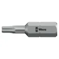 EMBOUT WERA 840/1 HEX PLUS Z 1/4 6 PANS/ALLEN 3 mm L 25 mm -MARQUE ALLEMANDE POUR LES ATELIERS