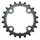 MTB CHAINRING 4-BOLT DIA. 64 FOR SRAM TRIPLE 22T INNER OEM BLACK FOR 3X10-SPEED