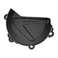PROTECTION/COUVRE CARTER D'EMBRAYAGE YAMAHA 125 YZ 2008>2022 NOIR -POLISPORT