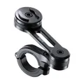 SMARTPHONE MOUNT MOTORCYCLE/BICYCLE SP CONNECT SOLD INDIVIDUALLY FITTING KIT HANDLEBAR SIZE EARTH ALUMINIUM BLACK ADJUSTABLE A 360- (DIAMETER 22,2, 25,4, 28,6, 31,8 mm)