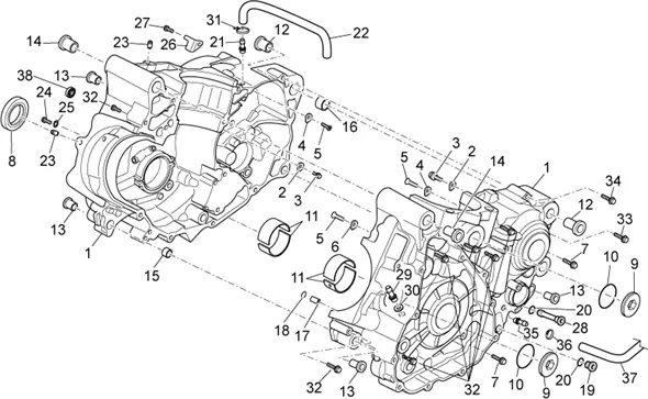 Carter moteur I
