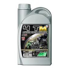 4-STROKE ENGINE OIL MINERVA MAXI SCOOTER/MOTORCYCLE 4TM SYNTHETIC 10W40 (1L) (100% MADE IN FRANCE) (API SN - JASO MA2)