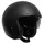 OPEN-FACE HELMET CUSTOM ADX AJ400 MATTE BLACK L SINGLE VISOR SOLAIRE + CAP (ECE 22.06)