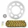 KIT CHAINE ADAPTABLE DERBI 50 SENDA DRD R XTREME 2013>2017 420 11x53 (DIAM COURONNE 105/125/8.5) (DEMULTIPLICATION ORIGINE) -AFAM