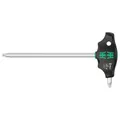 CLE TORX MANCHE EN T WERA 467 HF T45x200mm NOIR/VERT (VENDU A L'UNITE) -MARQUE ALLEMANDE POUR LES ATELIERS