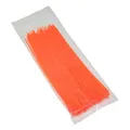 HOSE CLAMP NYLON TYPE RILSAN 2,5X200MM ORANGE FLUORESCENT (SOLD IN PACKS OF 100) -P2R