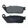 PLAQUETTE DE FREIN NEWFREN POUR HONDA 400 SILVER WING 2006> AR, 600 SW-T 2011>2018 AR / KYMCO 125 DOWNTOWN I 2009>2016, 300 DOWNTOWN I 2009>2017 AV (FD0325BE) (ELITE ORGANIQUE)