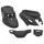 BODYWORK SCOOTER REPLAY DESIGN EDITION FOR MBK 50 BOOSTER 2004>/YAMAHA 50 BWS 2004> MATTE BLACK (KIT 4 PIECES SUPPLIED WITH KIT LIGHTING)