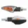 CLIGNOTANT UNIVERSEL REPLAY MINI CAP A AMPOULE BAU9S TRANSPARENT/NOIR BASE ABS (L 61mm / H 21mm / L 28mm) (HOMOLOGUE CE) (PAIRE)