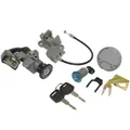 CONTACTEUR A CLE SCOOT ADAPTABLE SCOOT 50 CHINOIS 4T GY6, 139QMB 10 POUCES/BAOTIAN 50 BT49QT 4T 10 POUCES 2006>/PEUGEOT 50 V-CLIC 4T 2010> (AVEC SERRURE DE SELLE + BOUCHON ESSENCE) -QUALITE ECO