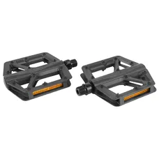 PEDALE VTT / BMX NEWTON CARBONE INJECTE NOIR 9/16" ROULEMENT DU DOUBLE REFLECTEUR (PAIRE) 100x98.8x21.2 mm