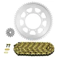 ADAPTABLE CHAIN KIT APRILIA 125 SX IE 2018>2024 428 13X62 (DIAMETER REAR SPROCKET 105/125/8.5) (OEM GEARING) -AFAM