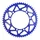 ADAPTABLE REAR SPROCKET 50CC GEARED MOTORCYCLE VOCA BESTIA SHERCO 50 SUPERMOTARD 2002>2013, 50 SE R ENDURO 2014>2017, 50 SM RS FACTORY 2018>2020 428 53 DTS ALUMINIUM CNC BLUE (DIAMETER 110/125/8.5)