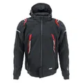 JACKET/JACKET ADX RSX BLACK/RED XS WITH CAPUCHE REMOVABLE (WITH PROTECTIONS/WITHOUT PLATE BACK PROTECTOR) (APPROVED NF EN 17092-4 : 2020)