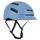 CASQUE VELO ADULTE NEWTON URBAIN COMMUTER BLEU MAT TAILLE 55-58 REGLAGE MOLETTE / ECLAIRAGE ARRIERE USB 270 g -INCLUS CABLE