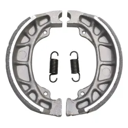 ADAPTABLE SCOOTER BRAKE SHOE SET PEUGEOT 50 TKR REAR, BUXY REAR, ELYSEO REAR, LOOXOR REAR, LUDIX REAR, VIVACITY REAR, KISBEE REAR/APRILIA 50 SR REAR/KYMCO 50 AGILITY REAR, DINK REAR DIAMETER 110X25 MM