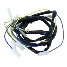 FAISCEAU ELECTRIQUE CYCLO ADAPTABLE PEUGEOT 103 SP, MVL POUR ALLUMAGE A RUPTEUR AVEC TRANSFORMATEUR (COMPLET) -SELECTION P2R